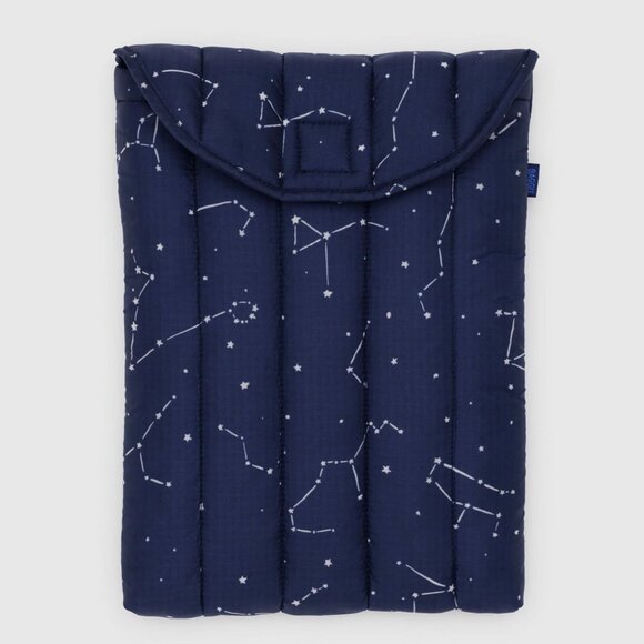 NWT Baggu Puffy Laptop Sleeve 13"/14" - Constellation Midnight - Picture 1 of 4